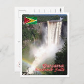Guyana - Kaieteur Falls - Postkarte (Vorne/Hinten)