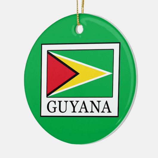 Guyana Keramik Ornament (Links)
