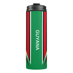 Guyana Klassiker bunt Thermosbecher