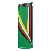 Guyana Klassiker bunt Thermosbecher (Nach links gedreht)