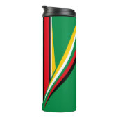 Guyana Klassiker bunt Thermosbecher (Nach rechts gedreht)