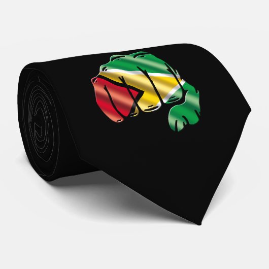 Guyana Krawatte (Gerollt)