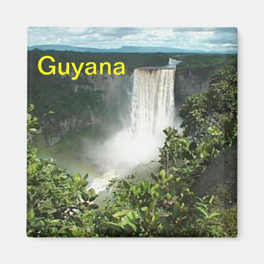 Guyana-Kühlschrankmagnet Magnet (Vorne)