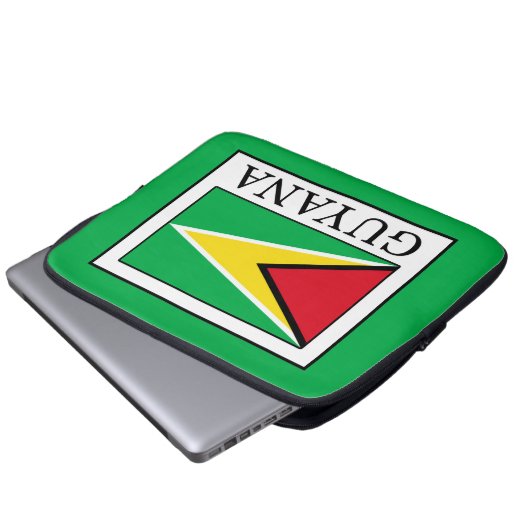 Guyana Laptopschutzhülle (Vorne Knopf)
