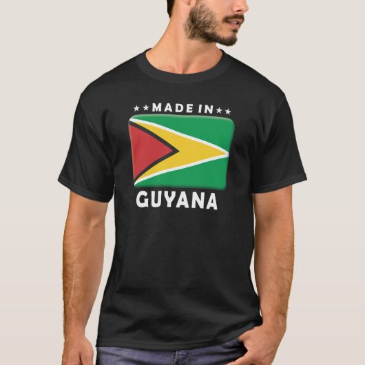 Guyana machte T-Shirt (Vorderseite)