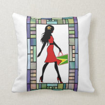 Guyana-Mädchen-Wurfs-Kissen