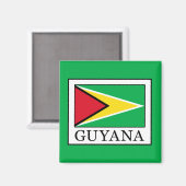 Guyana Magnet (Vorderseite/Rückseite)