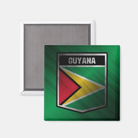 Guyana Magnet (Vorderseite/Rückseite)