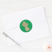 Guyana Map Sticker (Umschlag)