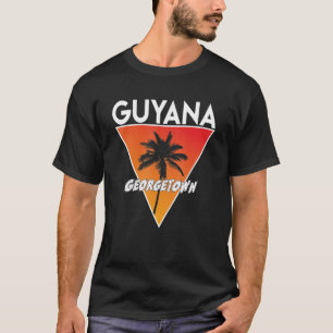 Guyana mit sonnigen Farben T-Shirt
