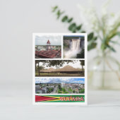 Guyana - Mosaik - Postkarte (Stehend Vorderseite)