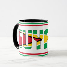 Guyana National Flag Patriotischer Kaffee