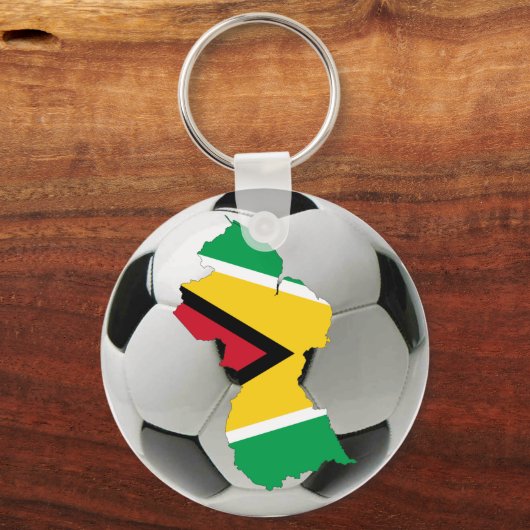 Guyana-Nationalmannschaft Schlüsselanhänger (Vorderseite)