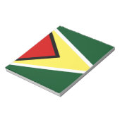 Guyana Notizblock (Rotiert)