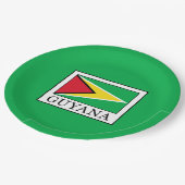 Guyana Pappteller (Schrägansicht)