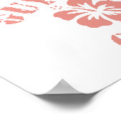 Guyana Pink Girl Poster (Ecke)