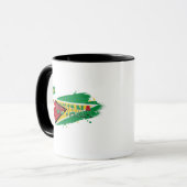 Guyana-Pinsel-Design | Karibischer Stolz Tasse (Vorderseite Links)