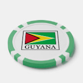 Guyana Pokerchips (Einzeln)