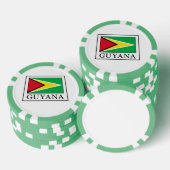 Guyana Pokerchips (Stapel)