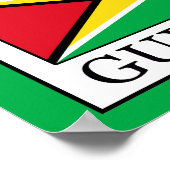 Guyana Poster (Ecke)