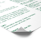 Guyana Poster (Ecke)