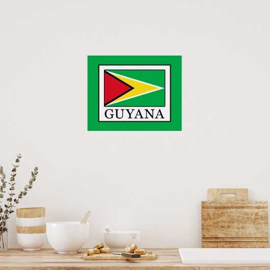 Guyana Poster (Küche)