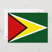 Guyana Postkarte (Vorne/Hinten)