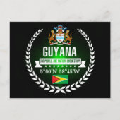 Guyana Postkarte (Vorderseite)