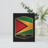 Guyana Postkarte (Stehend Vorderseite)