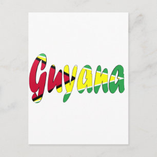 Guyana Postkarte