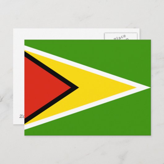 Guyana Postkarte (Vorne/Hinten)