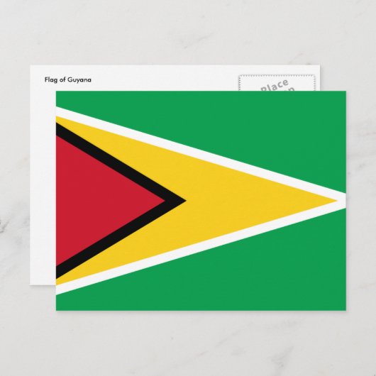 Guyana Postkarte (Vorne/Hinten)