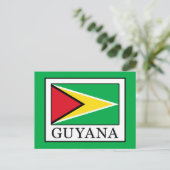 Guyana Postkarte (Stehend Vorderseite)