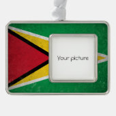 Guyana Rahmen-Ornament Silber (Vorderseite)