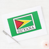 Guyana Rechteckiger Aufkleber (Umschlag)