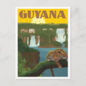 Guyana Reise in alter Zeit Postkarte (Vorderseite)