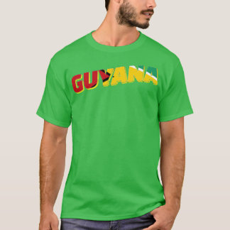 Guyana-Retro-Souvenir im Vintagen Stil 2 T-Shirt