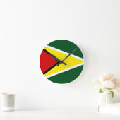 Guyana Runde Wanduhr (Zuhause)