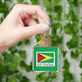 Guyana Schlüsselanhänger (Hand)