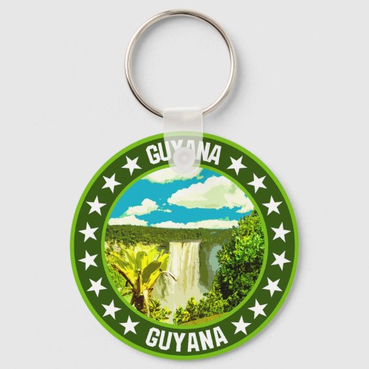 Guyana Schlüsselanhänger (Rückseite)