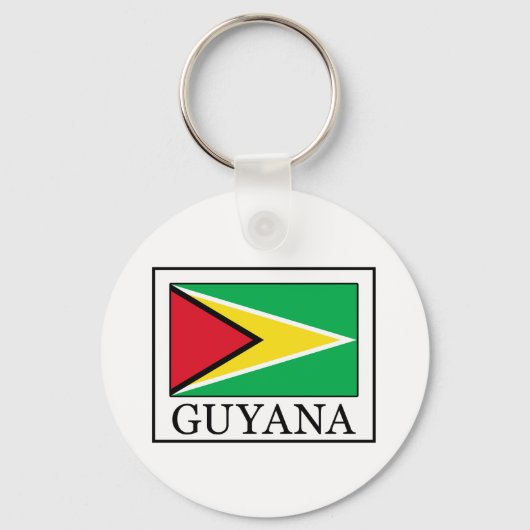 Guyana-Schlüsselanhänger Schlüsselanhänger (Vorderseite)