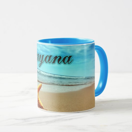 Guyana-Seestern Tasse (VorderseiteRechts)