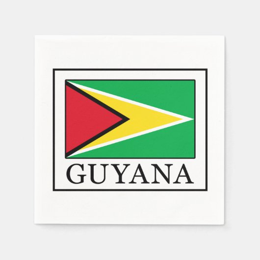 Guyana Serviette (Vorderseite)