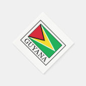Guyana Serviette (Ecke)