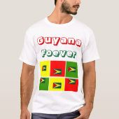 Guyana-Slogan-T - Shirt (Vorderseite)