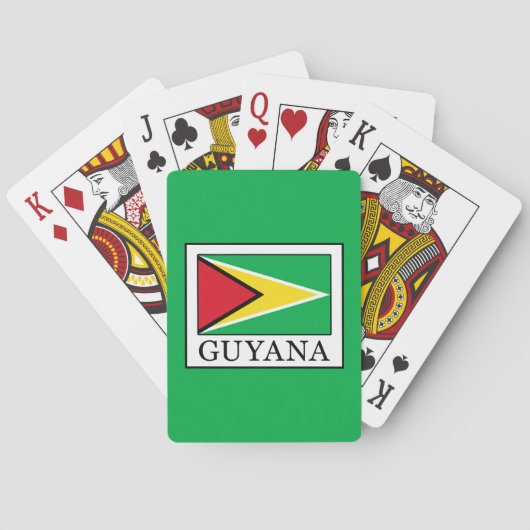 Guyana Spielkarten (Rückseite)