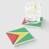 Guyana Steinuntersetzer (Seitenansicht)