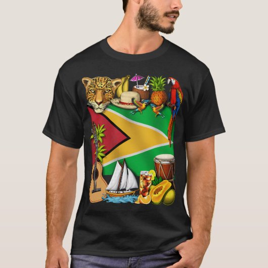 Guyana T-Shirt (Vorderseite)