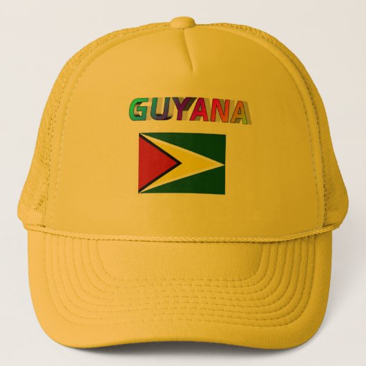 Guyana Truckerkappe (Vorderseite)