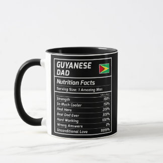 Guyana Vater Nutrition Facts Proud Guyana Tasse